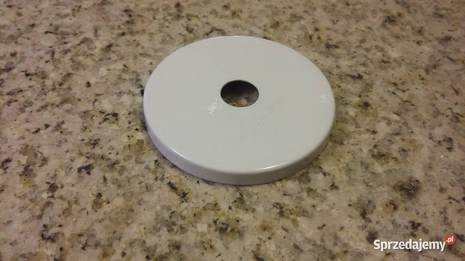 Podkładka do lamp 51mm otwór 10mm BIAŁA