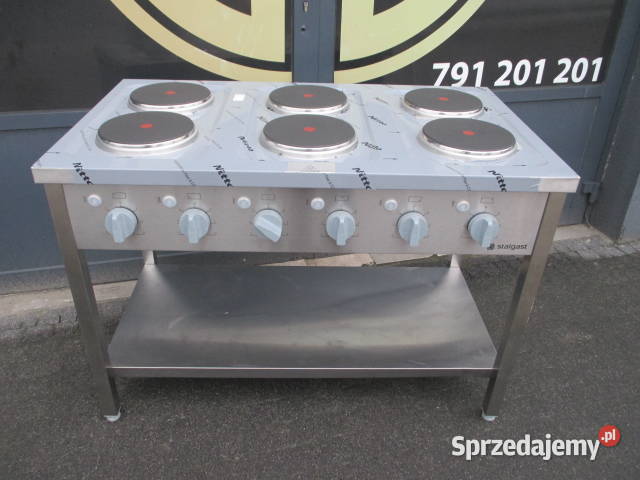 Kuchnia Elektryczna 6 Palnikowa 156 kW STALGAST Ostrów Wielkopolski