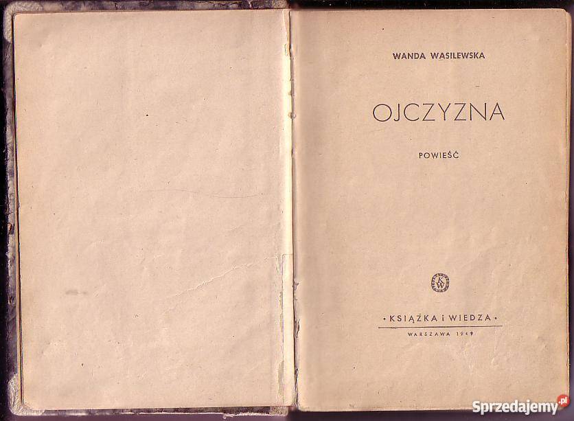 6427 OJCZYZNA WANDA WASILEWSKA małopolskie