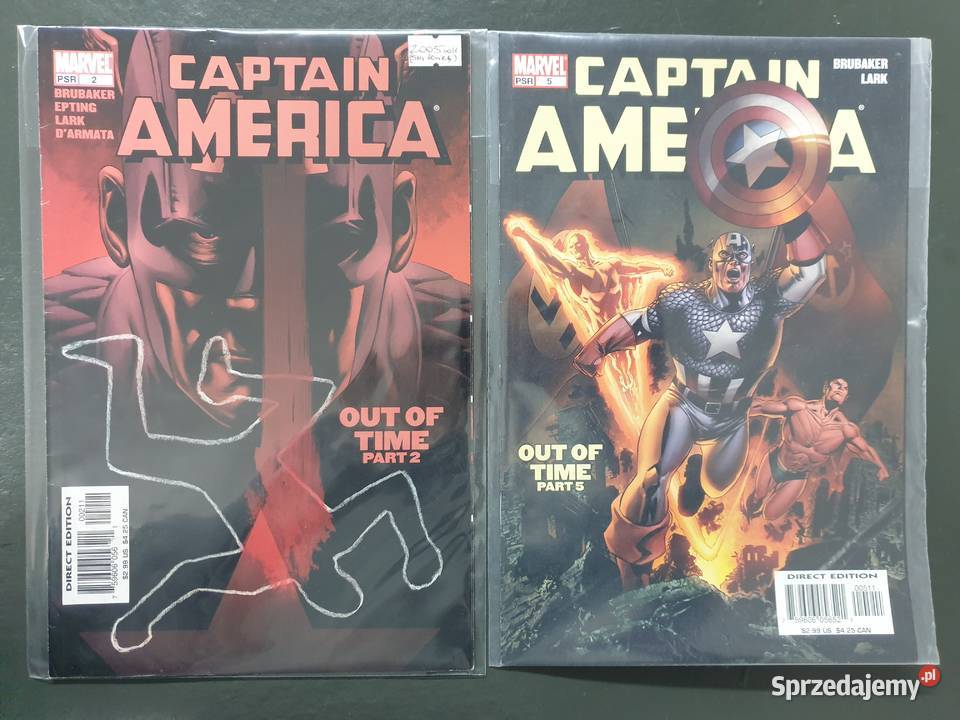 Captain America kolekcja 20 komiksów Marvel USA Gdynia