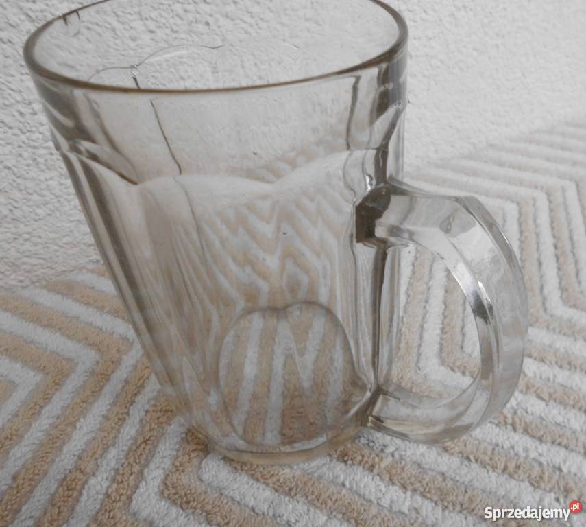 Szklany kufel do piwa Pinta Klask z 1964r poj Porcelana i szkło sprzedam