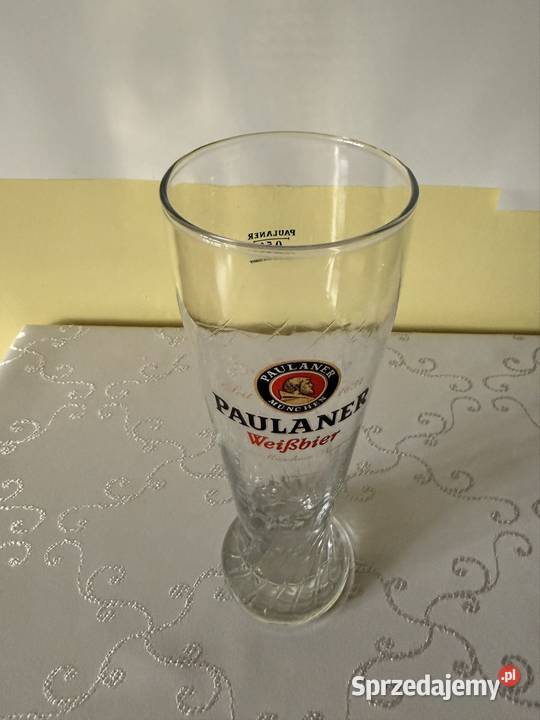 Szklanka Kufel Paulaner Weibier 05l Duża Czerwionka-Leszczyny