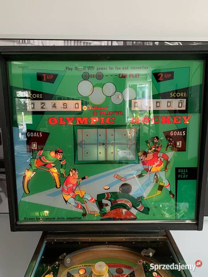 Flipper Pinball Williams Olimpic Hockey Chojnice