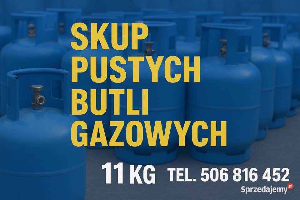 SKUP BUTLI GAZOWYCH 11 PROPANBUTAN DO KUCHENEK Kozy