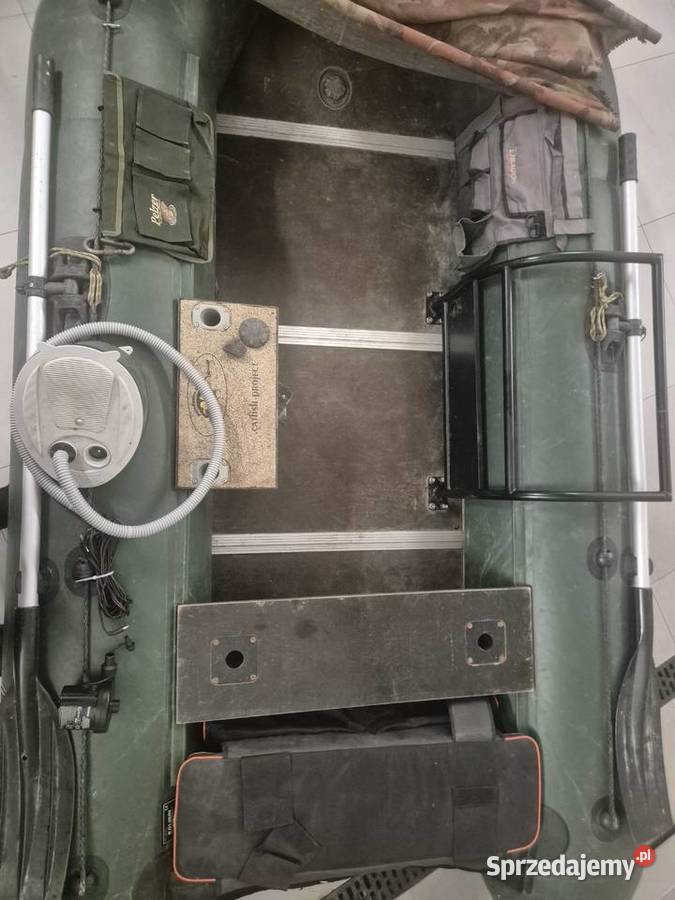 Ponton Kolibri 330D z kilem silnik elektryczny Mielec