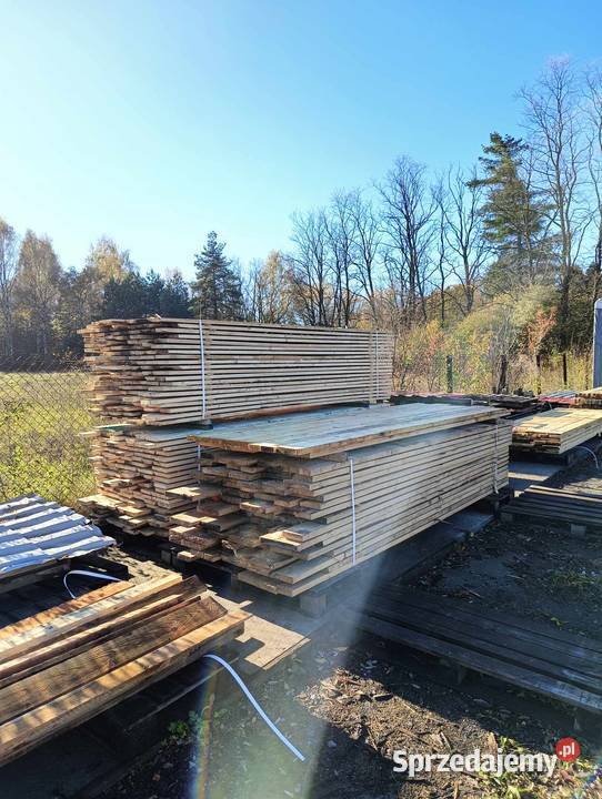 Deski szalunkowe 25 mm i 32 mm calówki Bolesław