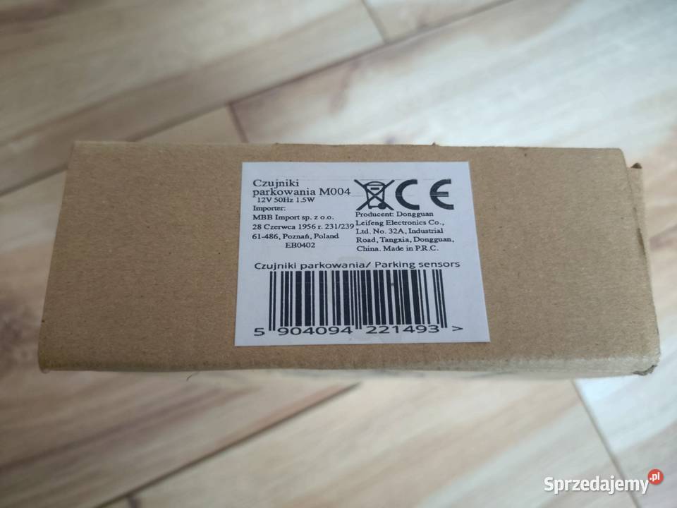Czujniki parkowania Rok produkcji 2020