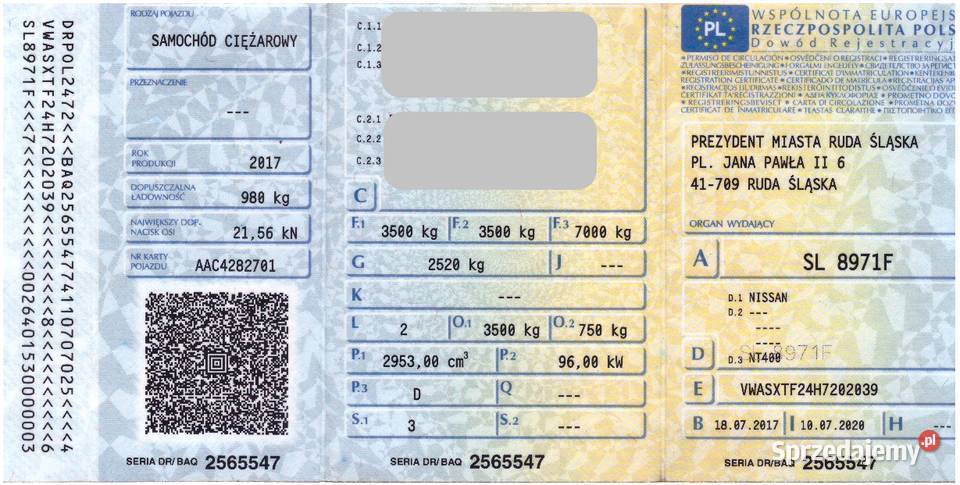 Nissan NT 400 3513 CABSTAR WYWROTKA 3 STRONNA Bilcza