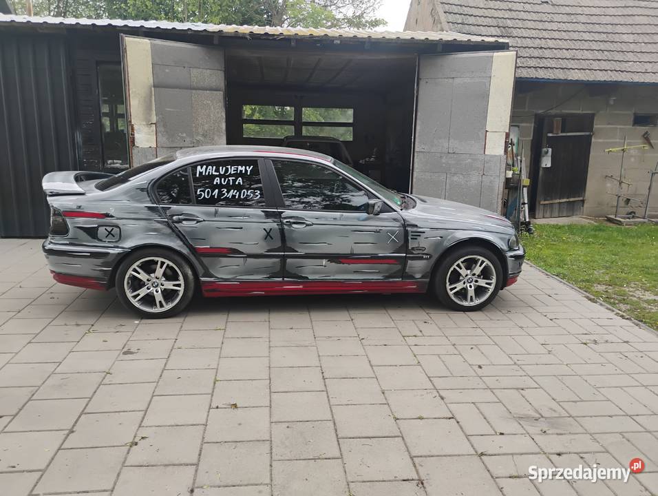 BMW E46 nietypowe malowanie Cartoon style Bielsk Podlaski
