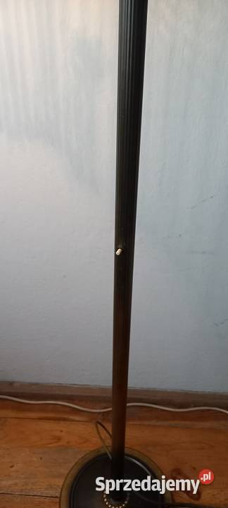 Secesyjna lampa z ruchomym ramieniem porcelanowy Skierniewice