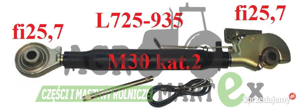 TLC5403022 ŁĄCZNIK GÓRNY CIĘGŁO KAT2 725935mm Wichrów