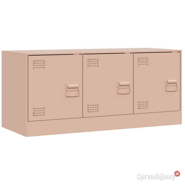 Szafka pod telewizor różowa 99x39x44 stalowa Meble mazowieckie Warszawa