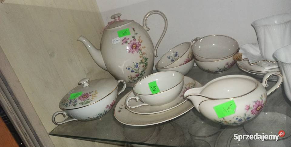 Filiżanka do herbaty z talerzykiem deserowym Gdańsk