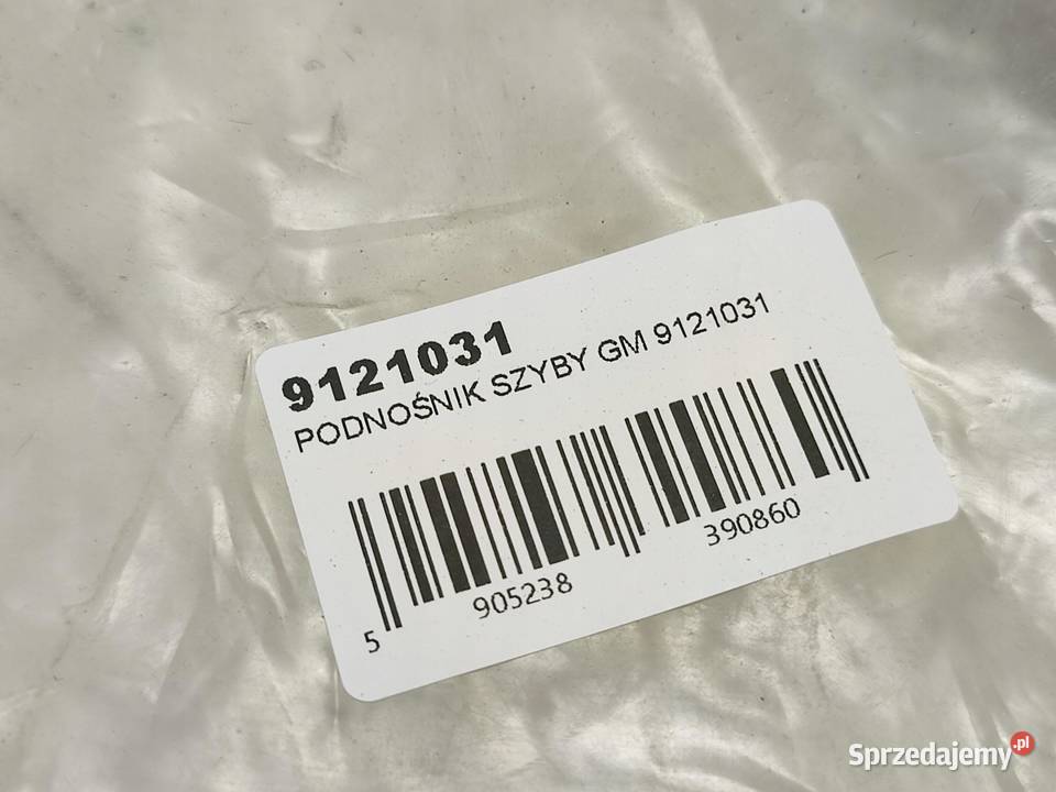 PODNOŚNIK SZYBY LEWY PRZÓD OPEL MOVANO A 1998 lubelskie sprzedam