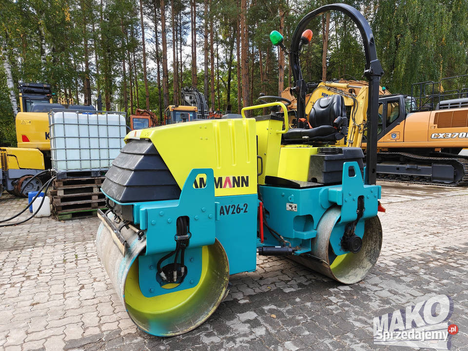 Walec dwubębnowy AMMANN AV262 Przegubowy tandem Motoryzacja sprzedam