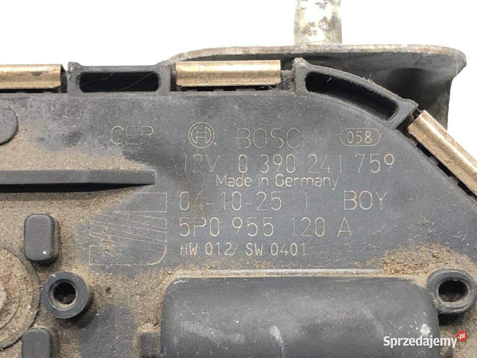 MECHANIZM WYCIERACZEK PRAWY PRZÓD SEAT ALTEA