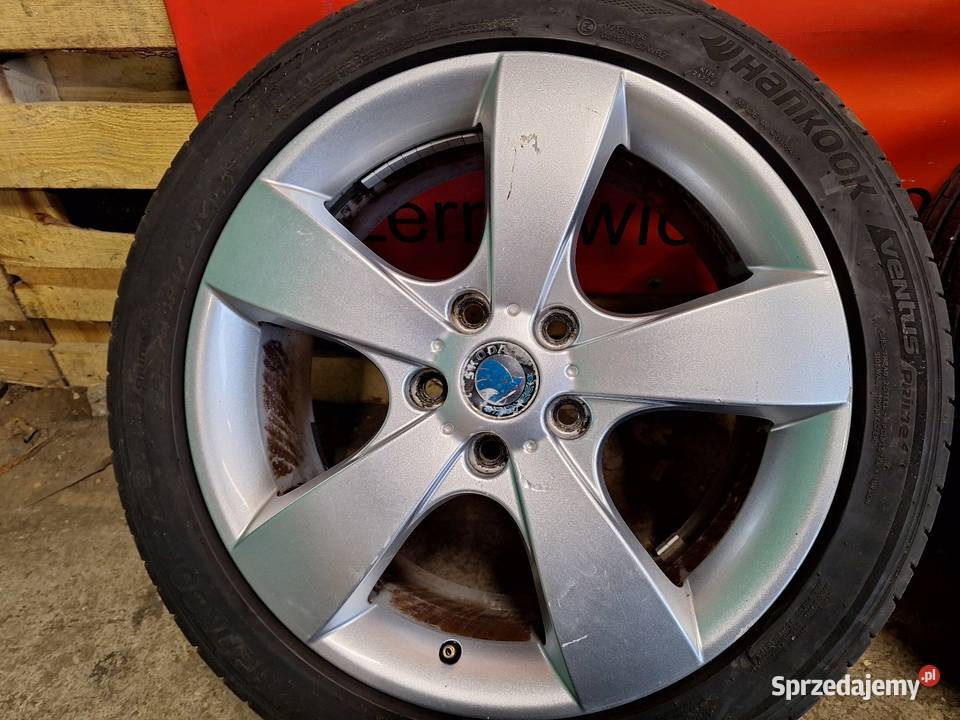 Alufelgi 5x112 17 ET54 SKODA Octavia II koła Choceń