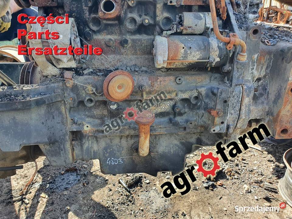 Deutz Agrotron 90 części skrzynia biegów silnik Byków