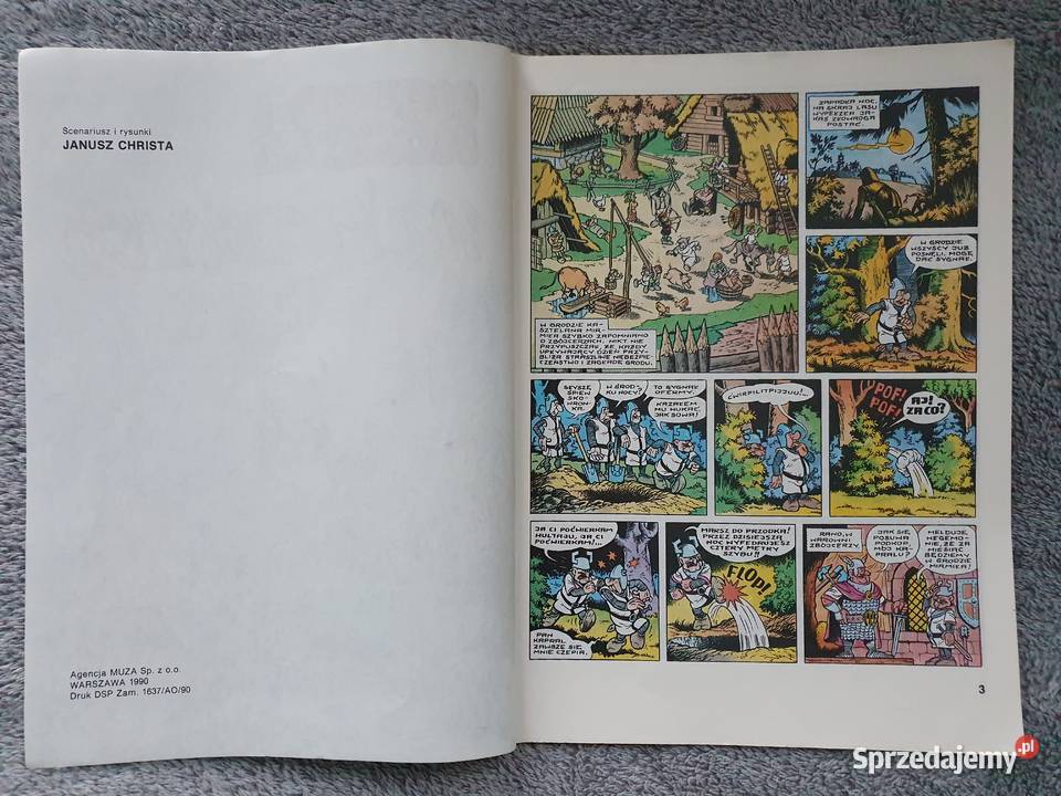 Kajko i Kokosz Na Wczasach wydawnictwo Muza 1990 Gdynia