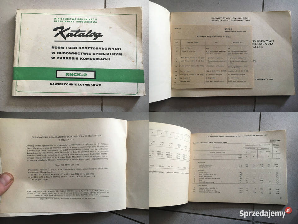 Katalog norm i cen kosztorysowych w budownictwie