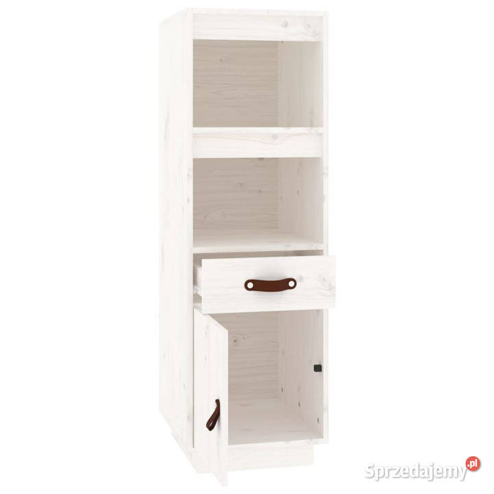 Szafka biała 34x40x1085 lite drewno sosnowe Warszawa sprzedam