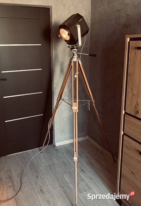 Lampa teatralna z ubiegłego stulecia PRL Vintage wielkopolskie Poznań