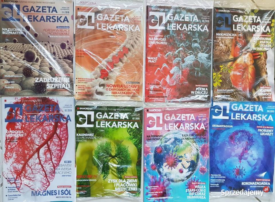 Gazeta Lekarska kolekcja czasopismo lekarzy Rok wydania 2018 Czasopisma Kielce