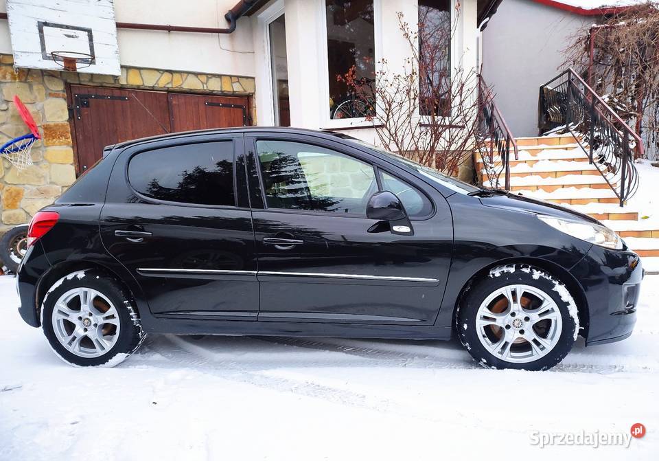 Ładny i unikatowy Peugeot 207 turbo benzyna 160 isofix Domaradz