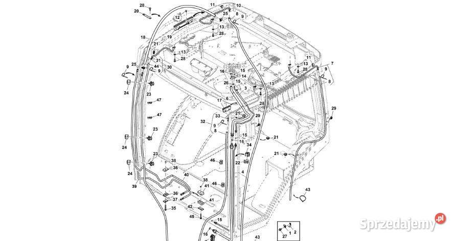 John Deere 9470RX Linia R556338 HVAC