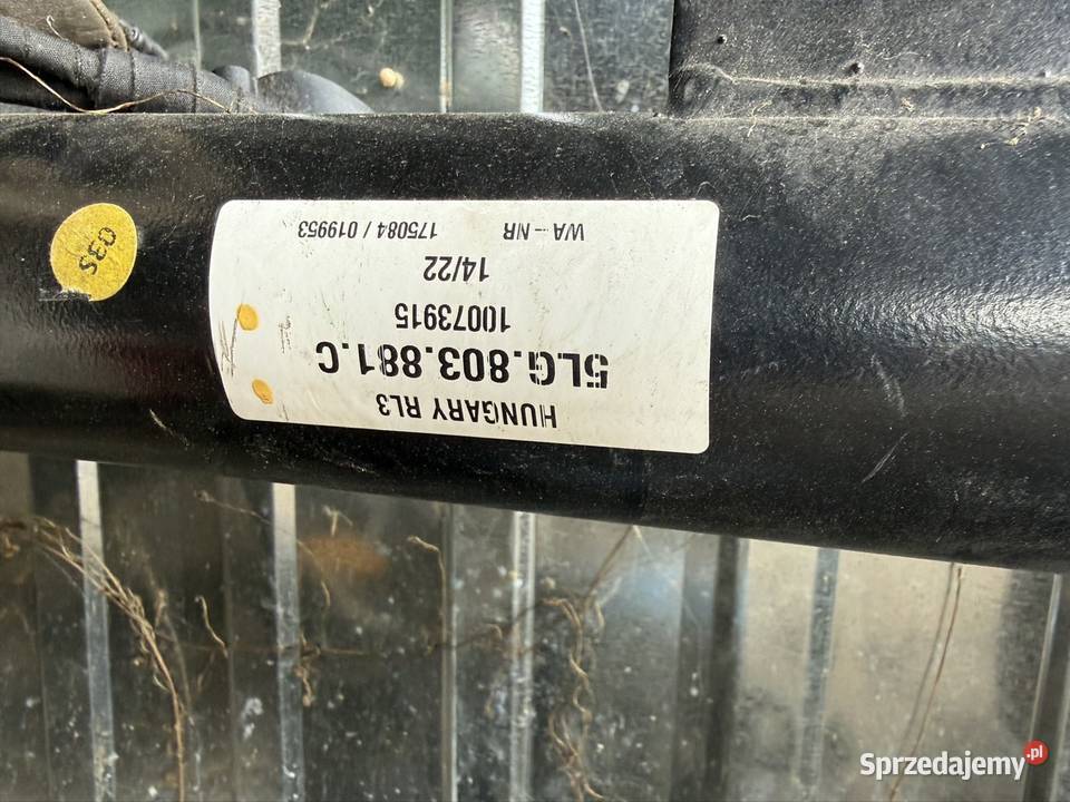 Belka z hakiem elektrycznym skoda osobowe Kłodawa