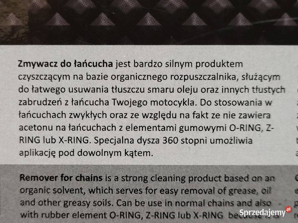 Prezent motocyklisty MotoGiftBox chain spray Będzin sprzedam