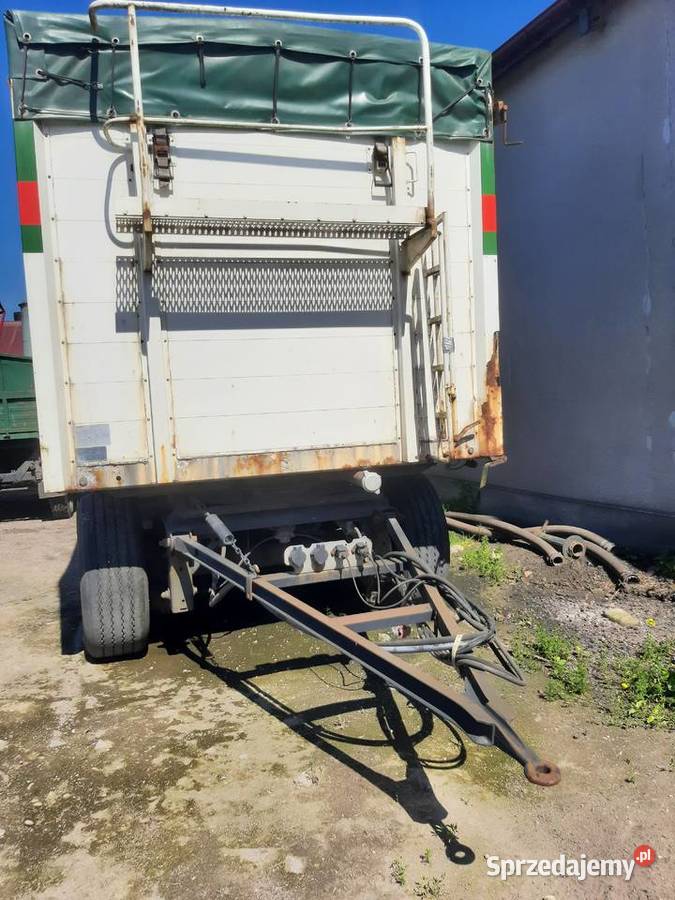 Przyczepa ciężarowa 20 ton z wydmuchem wywrotka Lubawa
