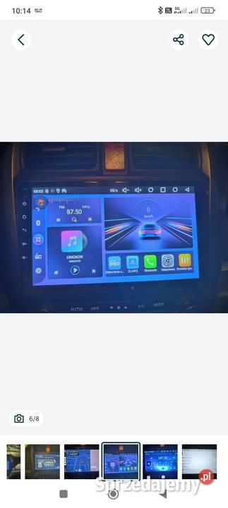 Radio nawigacja Carplay do Hondy CRV III