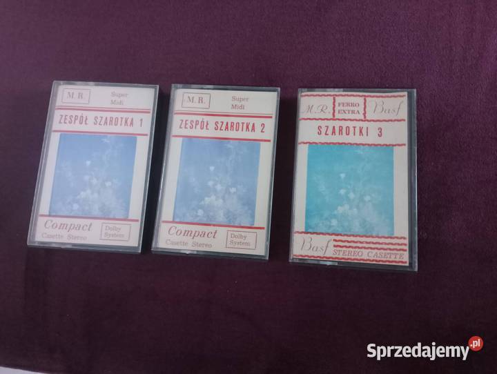 Kasety Zespół Szarotka 3 Wrocław