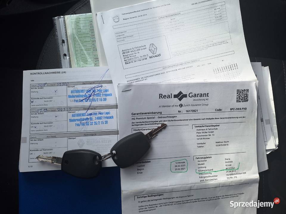 LIFT BezwypadSerwis 116 ALU FELGI NAWIGACJA Wanaty