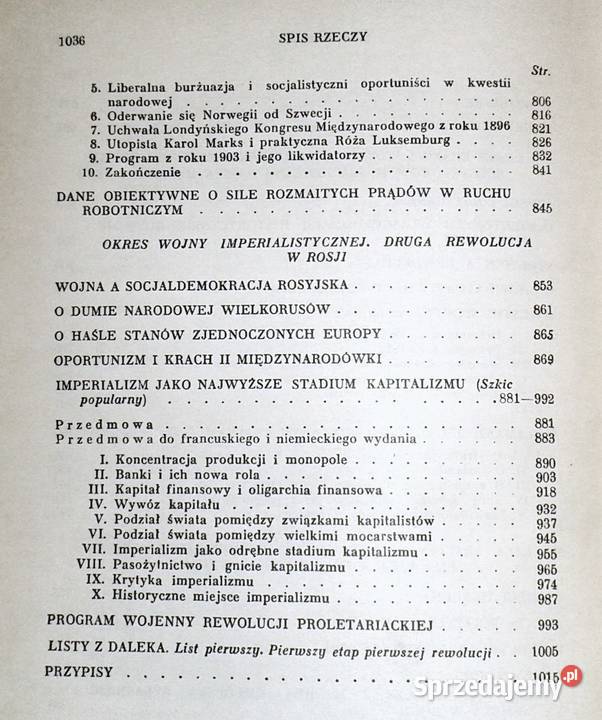 Dzieła Wybrane Tom 1 W I Lenin