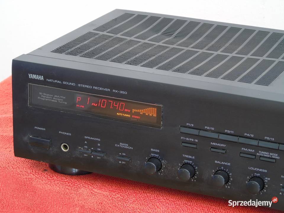 Amplituner stereo Yamaha RX350 sprawny WYSYŁKA Elektronika Jasło
