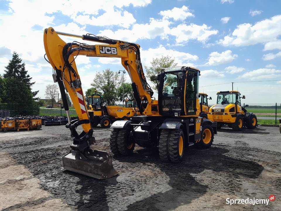 KOPARKA KOŁOWA 12 TON JCB HYDRADIG 110W TEREX wielkopolskie Krotoszyn