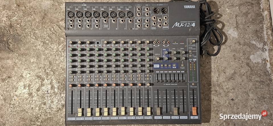 Mixer YAMAHA MX124 uszkodzony Czytaj Opis Zielona Góra