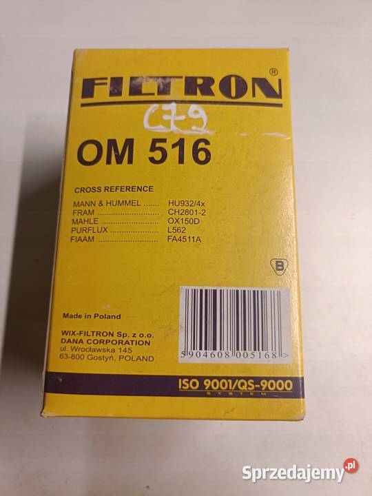 FILTR OLEJU Mercedes LKLN2 LP MK NG O T2L T2LN1 osobowe Rudka