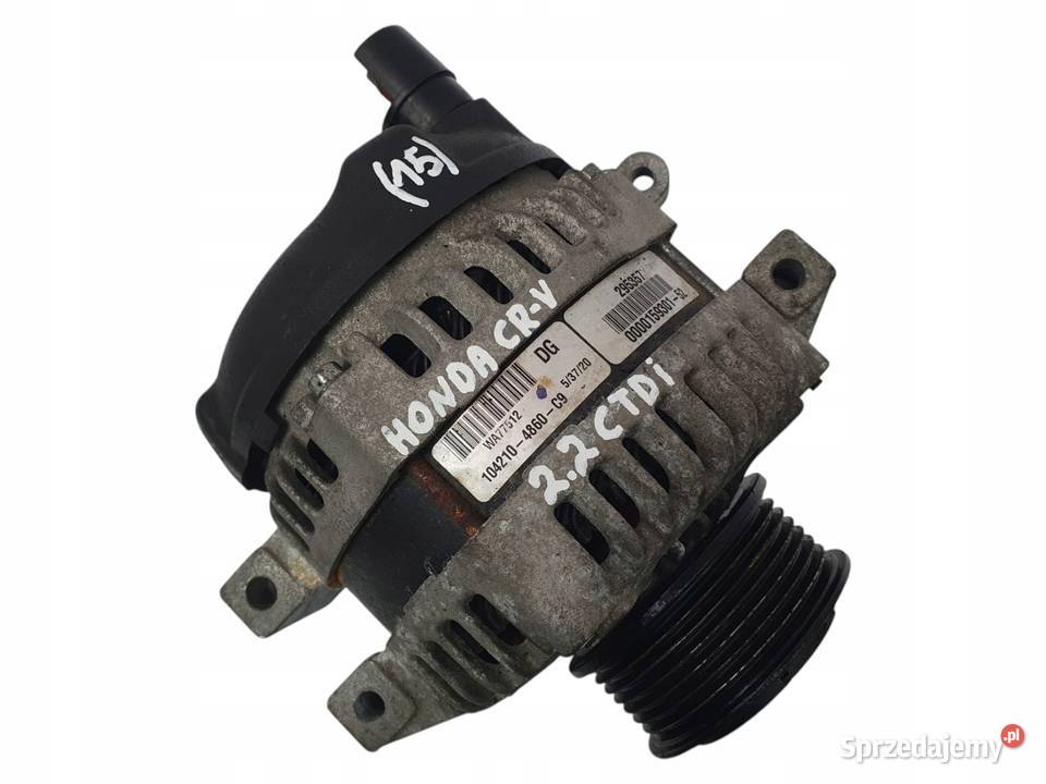 ALTERNATOR Honda Civic VIII 22 ICTDI 1042104860 lubelskie Chełm sprzedam