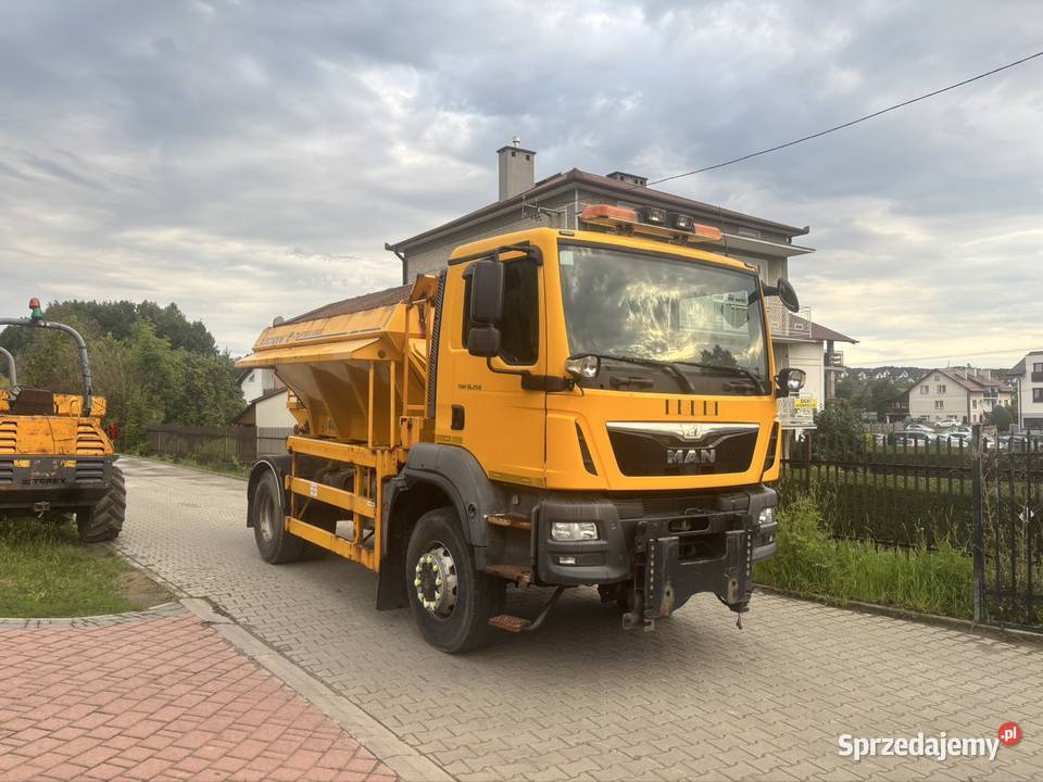 MAN TGM 18250 4x4BB Piaskarka Solarka econ 2014 Motoryzacja Ropczyce sprzedam