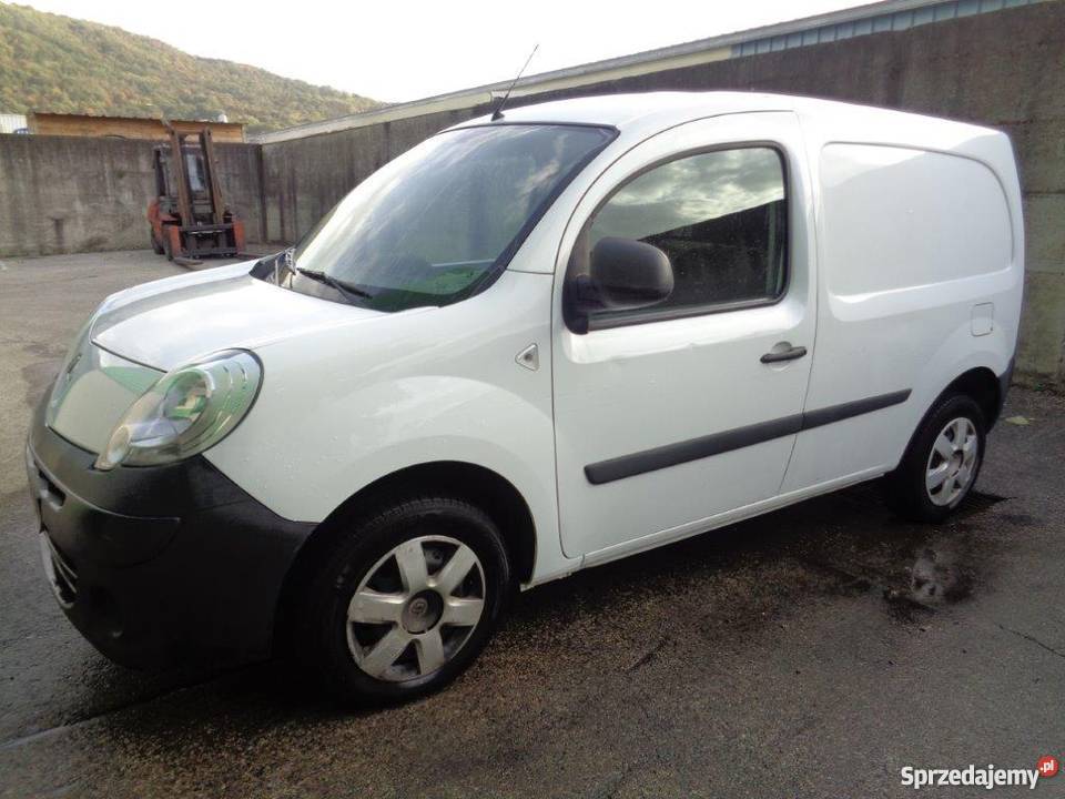 Renault Kangoo 15DCI uszkodzony silnik faktura biały Warszawa
