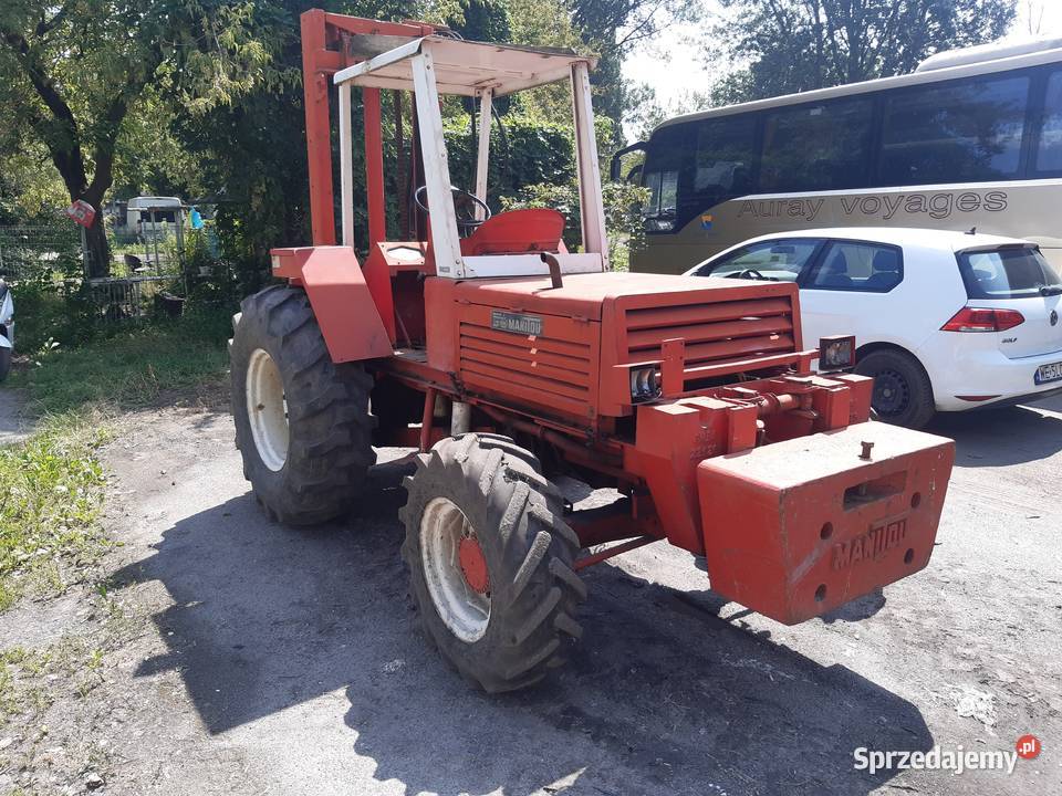 Wózek widłowy manitu 4x4 Warszawa sprzedam