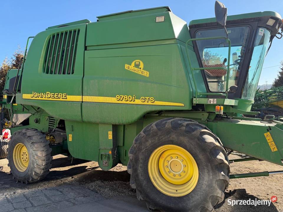 Kombajn zbożowy John Deere CTS 9780i heder 76m nieuszkodzony Nowa Ruda