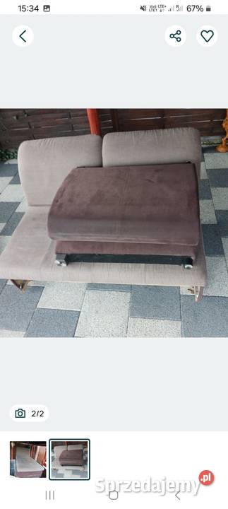 Oddam narożnik z funkcją spania świętokrzyskie Jędrzejów sprzedam