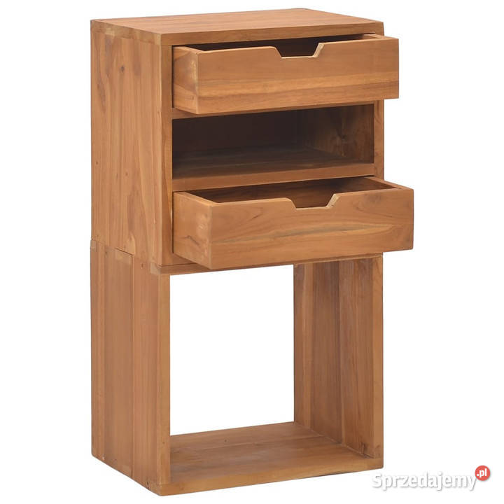 Szafka 40x30x76 lite drewno tekowe WM326129 Dom i Ogród