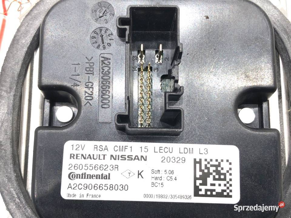 PRZETWORNICA LED RENAULT MEGANE IV 260556623R