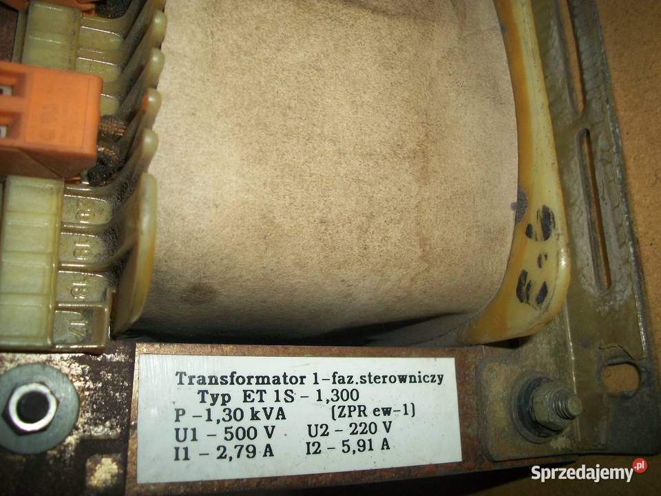 Transformator sterowniczy ET1S małopolskie Olkusz