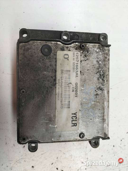 STEROWNIK SILNIKA 12571663AL 22 B 148 Opel